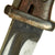 Original German WWII 98k 1939 dated Bayonet by W.K.C. with Scabbard & Rare Luftwaffe DAK Canvas Frog - Matching Serial 455 a Original Items