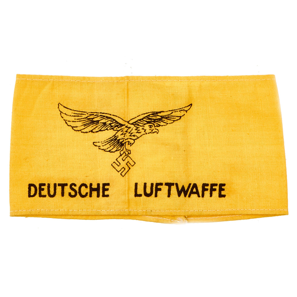 Original German WWII Unissued Deutsche Luftwaffe Air Crew Bailout Identification Armband Original Items