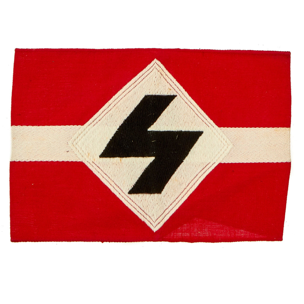 Original German WWII Deutsches Jungvolk German Youth Organization Machine Embroidered Armband Original Items