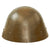 Original Czech WWII Vz32 / M32 "Egg-Shell" Steel Helmet Converted for Danish DSB Railway Use - Danske Statsbaner Original Items