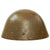 Original Czech WWII Vz32 / M32 "Egg-Shell" Steel Helmet Converted for Danish DSB Railway Use - Danske Statsbaner Original Items