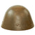 Original Czech WWII Vz32 / M32 "Egg-Shell" Steel Helmet Converted for Danish DSB Railway Use - Danske Statsbaner Original Items