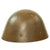Original Czech WWII Vz32 / M32 "Egg-Shell" Steel Helmet Converted for Danish DSB Railway Use - Danske Statsbaner Original Items