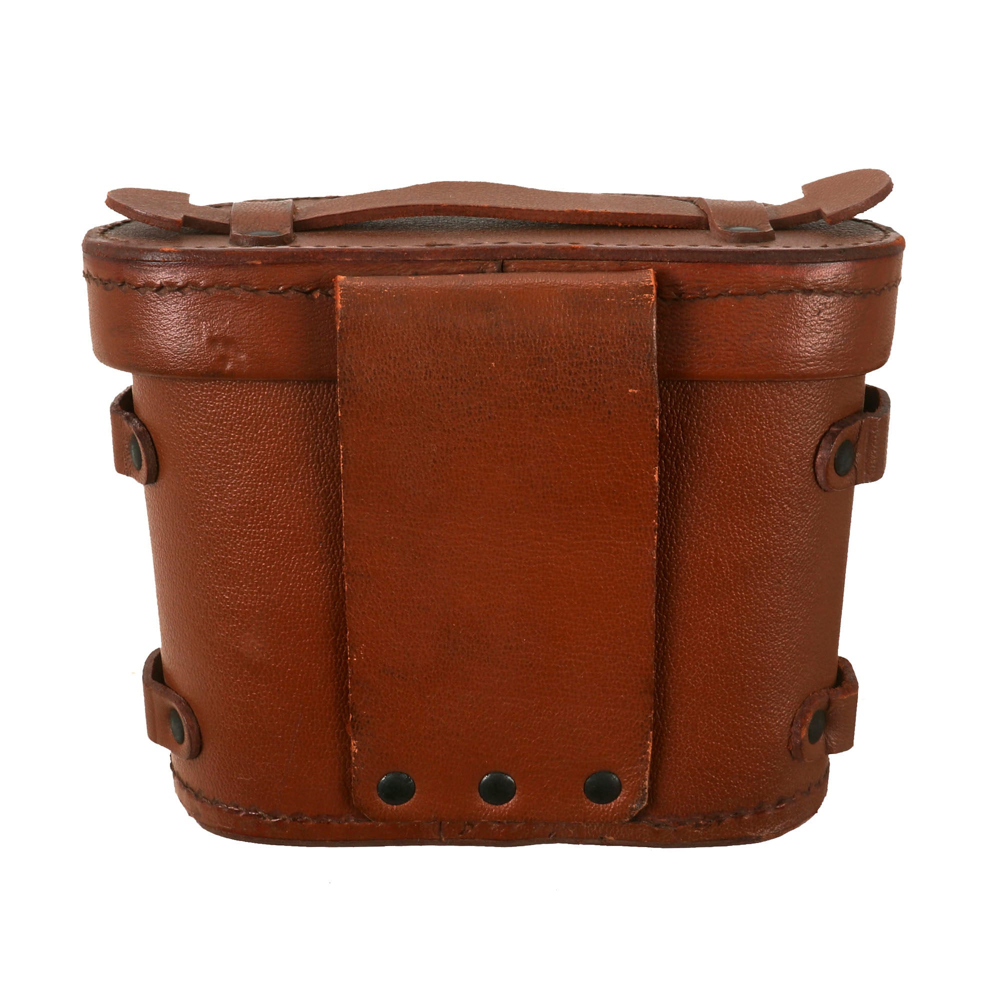 Original U.S. WWII 6x30 M5 Binoculars By Wollensak With Case