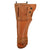 Original U.S. WWII Era Excellent Condition M1916 .45 Colt 1911 Leather Holster by Milwaukee Saddlery Co. with Leg Tie Down - Dated 1944
