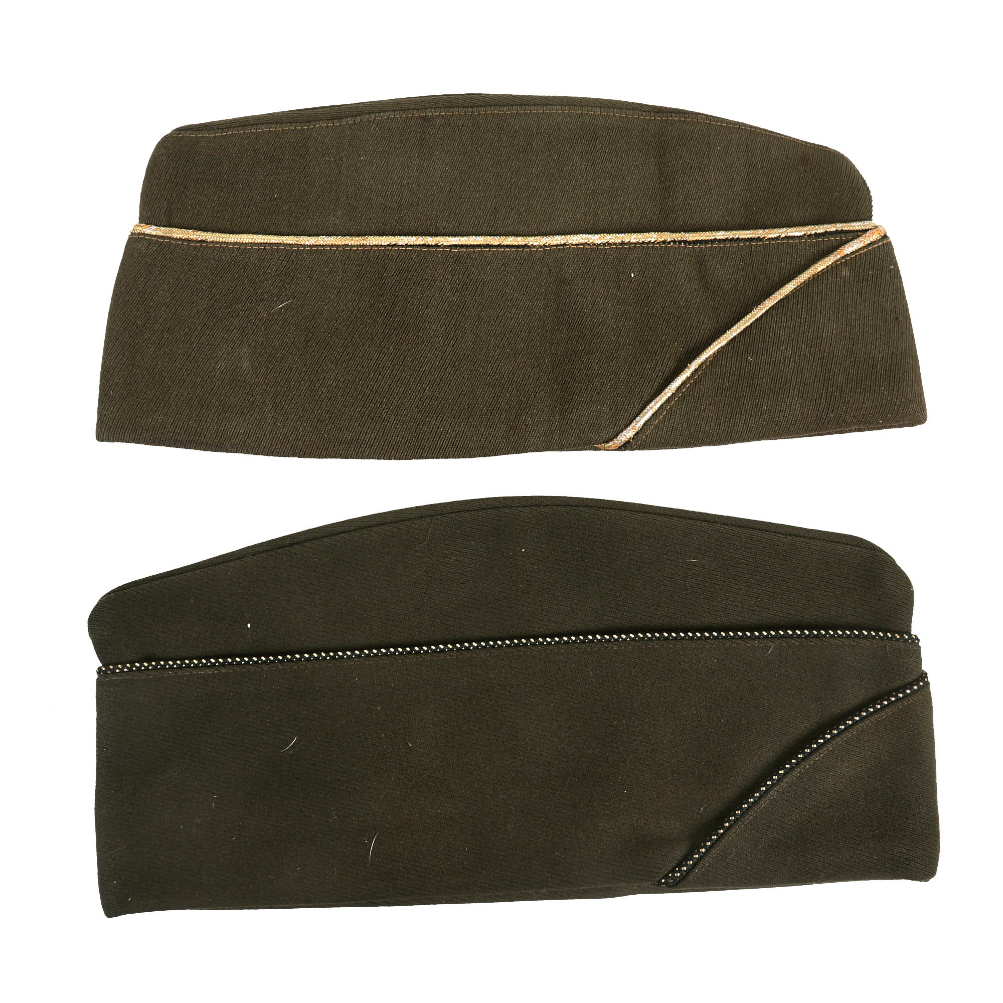 Commander Side Cap Original U.S. WWII Era Brigadier General and Colonel’s Overseas Side C ...