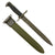 Original Excellent U.S. WWII M1 Garand 10 inch Bayonet by Union, Fork & Hoe with M7 Scabbard Original Items