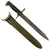 Original U.S. WWII M1 Garand 10 inch Bayonet by PAL with M7 Scabbard Original Items