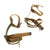 Original U.S. WWII Unissued G.I. Field Gear Lot Featuring M1943 Entrenching Tool, M1910 Pick Mattock Pickaxe and More - 6 Items