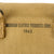 Original U.S. WWII Excellent Field Gear Lot with Map Case Complete with Contents, First Aid Pouch with Carlisle Bandage, and Pick Mattock Set - 5 Items Total Original Items