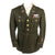 Original U.S. WWII US Army 101st Airborne Division Patched Officer’s Winter Service Class A Uniform Coat Attributed To Battlefield Commisioned Lt. Wilber R. “Web” Raduenz - B Company, 506th PIR, D-Day Veteran of ‘Utah Beach Area’ Original Items