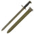 Original U.S. WWII Unissued M1942 Garand Rifle 16 inch Bayonet by PAL with M3 Scabbard - dated 1942 Original Items