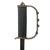 Original U.S. WWII First Pattern OSS Drop Knife with Scabbard made from Springfield Trapdoor Bayonet and Added Frog Original Items