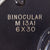 Original U.S. WWII 6x30 M5 Binoculars By Universal Camera Corp. With M17 Carrying Case & Strap - Unissued