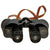 Original U.S. WWII Unissued Condition M6 6x30 Binoculars by Universal Camera Corp. with M17 Leather Case - Dated 1942 Original Items
