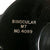 Original U.S. WWII  7x50 Unissued M7 Binoculars by Bausch & Lomb with Case - Dated 1942 Original Items