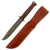 Original U.S. WWII USMC Mark 2 KA-BAR Fighting Knife by PAL with Leather Scabbard Original Items