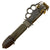 Original U.S. WWII / Korean War Everitt Style Custom Mk3 Knuckle Duster Fighting Knife With M8A1 Scabbard Original Items