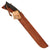 Original WWII U.S. OSS Philippine Guerilla Machete with Original Leather Sheath & Instruction Packet Still Attached - Flat Tip Blade Original Items