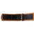 Original German WWII Police Black Leather Belt with Pebbled Steel EM/NCO Buckle by Overhoff & Cie. Original Items