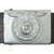 Original German WWII SS EM/NCO Leather Waist Belt with Steel Buckle by F. W. Assmann & Söhne - RZM 155/40 ᛋᛋ Original Items
