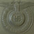 Original German WWII SS EM/NCO Painted Steel Waist Belt Buckle by RODO Robert C. Dold - Schutzstaffel Original Items