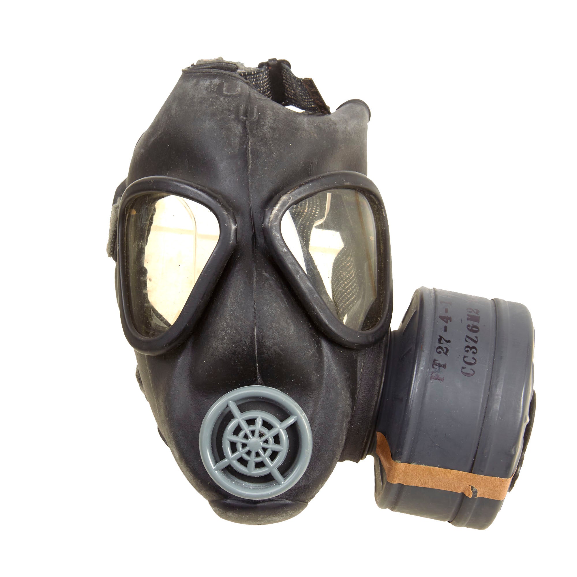 Original U.S. WWII D-Day Invasion E7 Assault Carrier With M5 Gas Mask –  International Military Antiques
