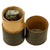 Original U.S. WWII Inert MkII Pineapple Grenade with Yellow Ring, M10A3 Fuze and M41 Cardboard “Husk” Canister Original Items