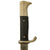 Original German WWII Heer Army Double Etched Short 98k Dress Bayonet with Scabbard & Leather Frog Original Items