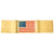 Original U.S. WWII Unissued Paratrooper D-Day Invasion American Flag Oilcloth Armband with Safety Pins Original Items