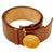 Original German WWII Named USGI Bring Back NSDAP Leader Leather Belt with Belt Buckle by Wilhelm Deumer - RZM M4/72 Original Items