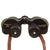 Original U.S. WWII Unissued Condition M3 6x30 Binoculars by Westinghouse with M17 Leather Case - Dated 1942 Original Items
