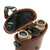 Original German WWII 6x30 Dienstglas Binoculars by Voighlander & Sons With Bakelite Case Dated 1942 Original Items