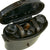 Original German WWII 6x30 Dienstglas Binoculars by Emil Busch in Bakelite Carry Case Original Items