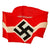 Original German WWII HJ Member Armband with Embroidered Insignia & RZM Tag Original Items