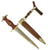 Original German Early WWII SA Dagger by Rare Maker Friedrich von der Kohlen with 3 Piece Belt Hanger & Scabbard Original Items