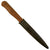 Original German WWII Wood Handle Nahkampfmesser Trench Fighting Knife with Steel Boot Scabbard Original Items