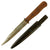 Original German WWII Wood Handle Nahkampfmesser Trench Fighting Knife with Steel Boot Scabbard Original Items