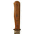 Original German WWII Wood Handle Nahkampfmesser Trench Fighting Knife with Steel Boot Scabbard Original Items