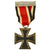 Original German WWII Wehrmacht Iron Cross 2nd Class 1939 with Ribbon Stitched to NCO Tresse - Unmarked - EKII Original Items