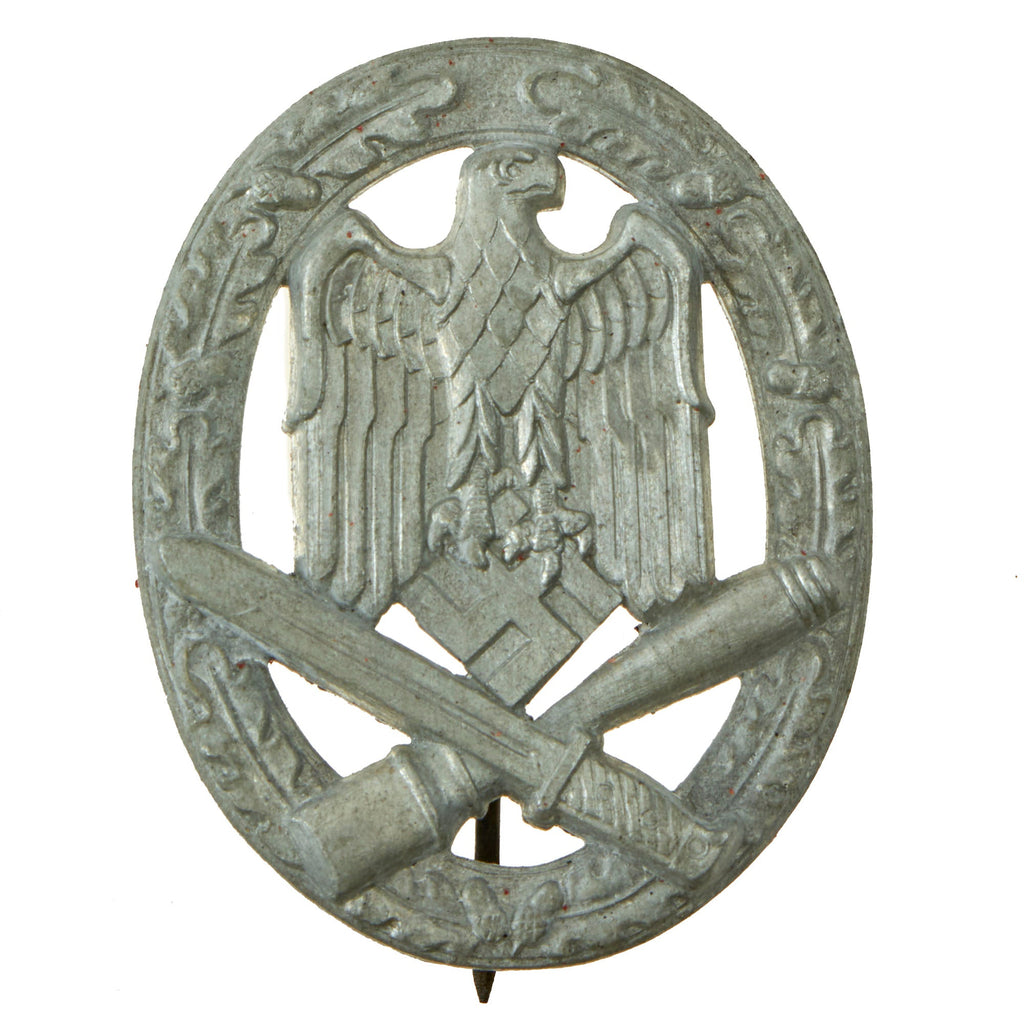 Original German WWII Silver Grade General Assault Badge by Josef Feix & Söhne Original Items