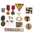 Original German WWII Award, Insignia and Belt Buckle Grouping with Sudetenland Medal, Eastern Medal, and More - 25 Items