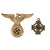 Original German WWII Award, Insignia and Belt Buckle Grouping with Sudetenland Medal, Eastern Medal, and More - 25 Items