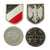 Original German WWII Award, Insignia, Tinnie, and Stickpin Grouping with Minesweeper and DRL Sports Badges - 19 Items Original Items
