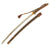 Original WWII Japanese Army Officer Type 98 Shin-Gunto Handmade Katana Sword with Steel Scabbard & Tassel Original Items