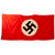 Original German WWII NSDAP Large Multi-Piece Double Sided National Political Banner Flag - 92" x 44" Original Items