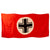 Original German WWII Balkenkreuz (Beam Cross) Panzer Tank & Vehicle Identification Flag - 38" x 77" Original Items