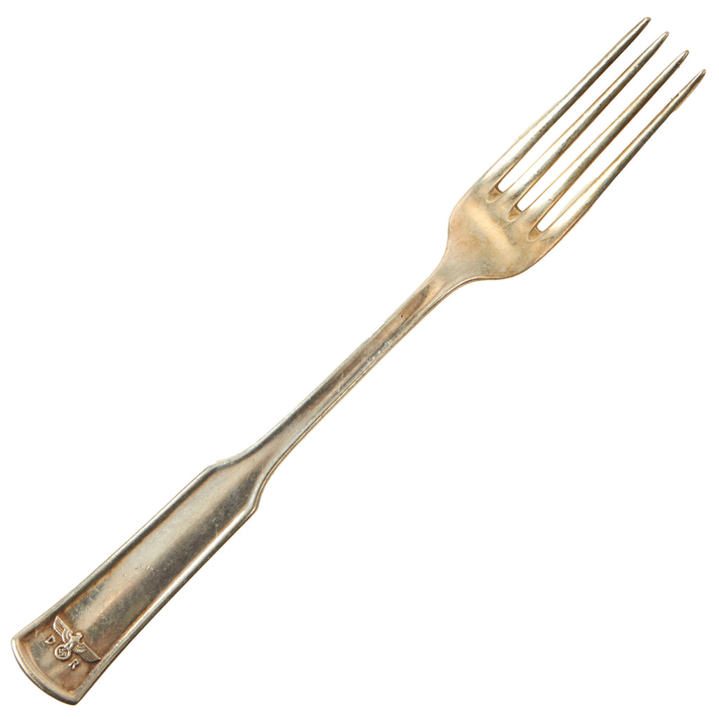 Original German WWII Silver Fork from Reichsmarschall Hermann Göring's Deutsches Reichsbahn Train Dining Car Original Items
