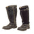 Original German WWII Luftwaffe Fleece-Lined Leather Pilot Flying Boots Original Items