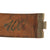 Original German WWII Luftwaffe Black Leather Belt with Painted Steel Buckle Original Items